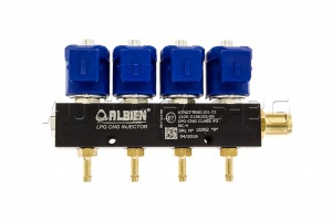 ИНЖКТОРНА РЕЙКА ALBIEN 4цил 1.5Ohm type Landi